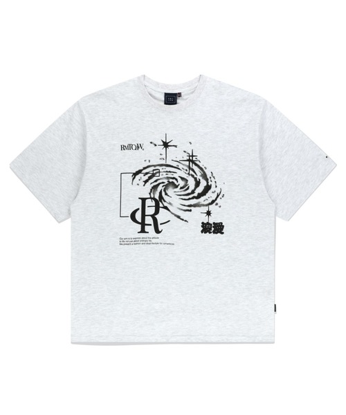 ROMANTIC CROWN(ロマンティッククラウン)の「A'GEM/9 × .kom 『ROMANTIC CROWN/ロマンティック クラウン』 SHINING EFFECT TEE SHIRT/シャイニングエフェクト Tシャツ(Tシャツ/カットソー・メンズ・チャコールグレー/ライトグレー・M/L)」の12枚目の写真