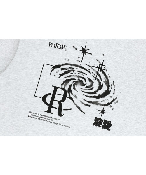 ROMANTIC CROWN(ロマンティッククラウン)の「A'GEM/9 × .kom 『ROMANTIC CROWN/ロマンティック クラウン』 SHINING EFFECT TEE SHIRT/シャイニングエフェクト Tシャツ(Tシャツ/カットソー・メンズ・チャコールグレー/ライトグレー・M/L)」の14枚目の写真