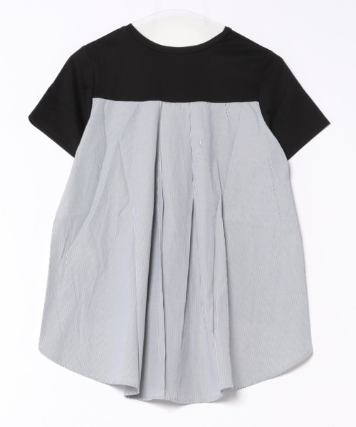 Arnold Palmer（アーノルドパーマー）の「バックストライプ ドッキング フレア チュニック（チュニック・レディース・ホワイト/ブラック/杢グレー・S/M/L）」の20枚目の写真