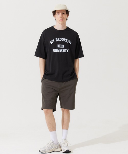 coca(coca)(コカ)の「接触冷感 吸水速乾 抗菌消臭 カレッジプリントTシャツ(Tシャツ/カットソー・メンズ・ホワイト/ブラック・L/M/XL)」の3枚目の写真