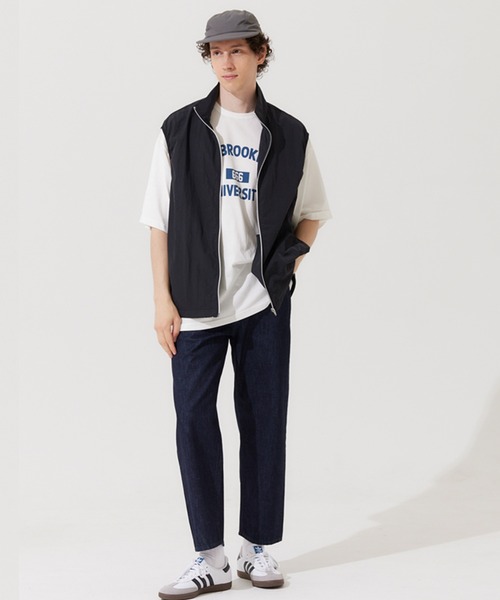 coca(coca)(コカ)の「接触冷感 吸水速乾 抗菌消臭 カレッジプリントTシャツ(Tシャツ/カットソー・メンズ・ホワイト/ブラック・L/M/XL)」の8枚目の写真