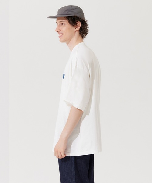 coca(coca)(コカ)の「接触冷感 吸水速乾 抗菌消臭 カレッジプリントTシャツ(Tシャツ/カットソー・メンズ・ホワイト/ブラック・L/M/XL)」の7枚目の写真