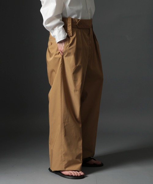 MAISON CLUB(メゾンクラブ)の「【MAISON CLUB】British ARMY TWILL 40’s Gurkha Pants ブリティッシュグルカパンツ /MILITARY ミリタリー(その他パンツ・メンズ・カーキ/ブラック/ベージュ・34/32/30)」の11枚目の写真