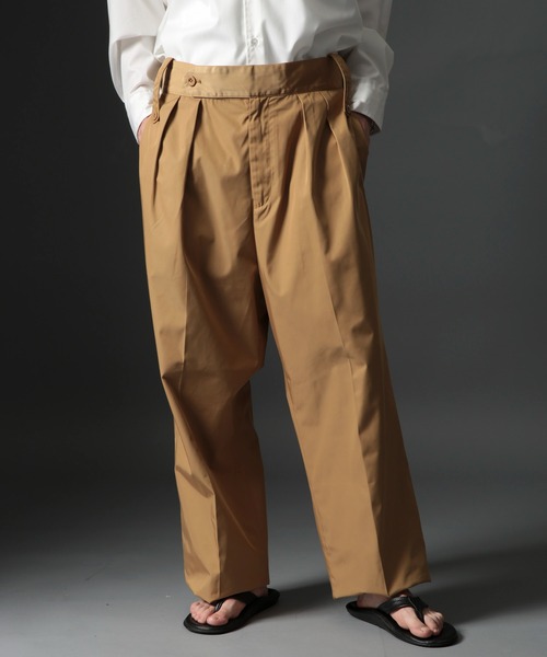 MAISON CLUB(メゾンクラブ)の「【MAISON CLUB】British ARMY TWILL 40’s Gurkha Pants ブリティッシュグルカパンツ /MILITARY ミリタリー(その他パンツ・メンズ・カーキ/ブラック/ベージュ・34/32/30)」の9枚目の写真