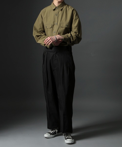 MAISON CLUB(メゾンクラブ)の「【MAISON CLUB】British ARMY TWILL 40’s Gurkha Pants ブリティッシュグルカパンツ /MILITARY ミリタリー(その他パンツ・メンズ・カーキ/ブラック/ベージュ・34/32/30)」の7枚目の写真