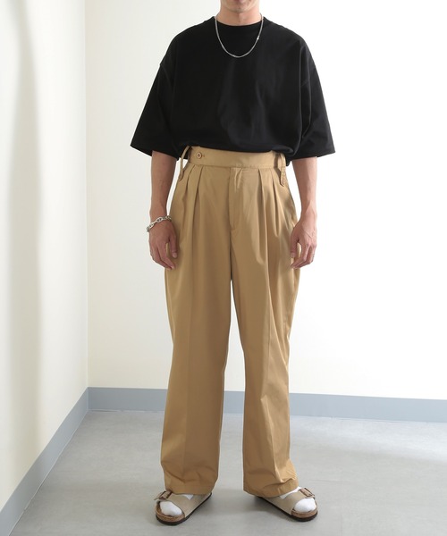 マノンフリップ【極美品】マイグルカパンツ　ベージュ　サイズ1　日本製 マノンフリップ manonfripes (my Gurkha)マイグルカ Mの通販 by