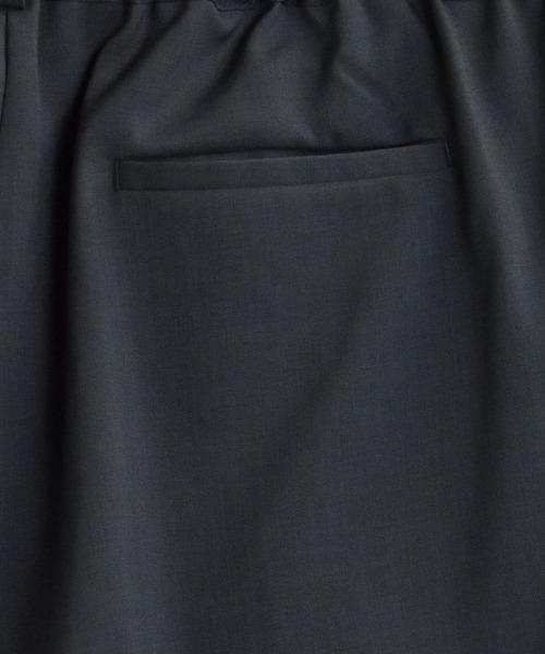 おしゃれスタ（オシャレスタ）の「ツータック ルーズ スラックス【IR】 レディース メンズ（スラックス・メンズ・ブラック/カーキ/チャコールグレー・L/XL/M）」の13枚目の写真