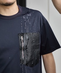 THE TOKYO | もう汗(焦)らない汗染み,汚れ防止Tシャツ 【THE TOKYO/ザトウキョウ】SOLOTEX Jersey Washable Leather Pocket T-Shirts/ソロテックスジャージーウォッシャブルレザーポケットTシャツ(Tシャツ/カットソー)