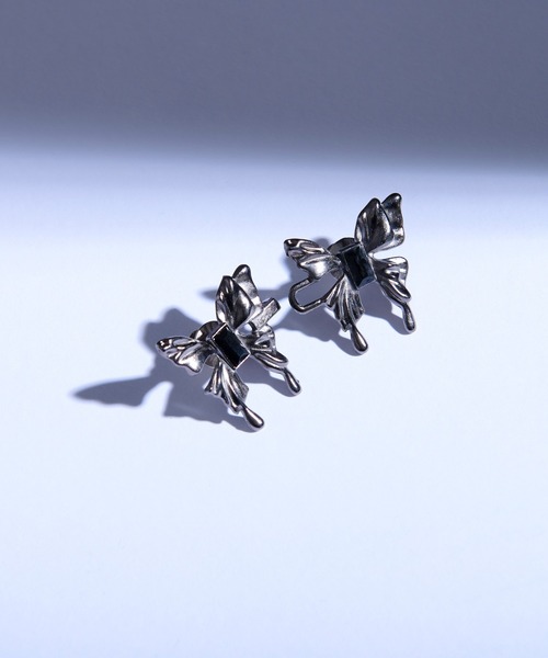 Ellno Loset（エルノロゼット）の「バタフライアジャスター/2SET（その他小物・メンズ・ブラック/シルバー・FREE）」の3枚目の写真