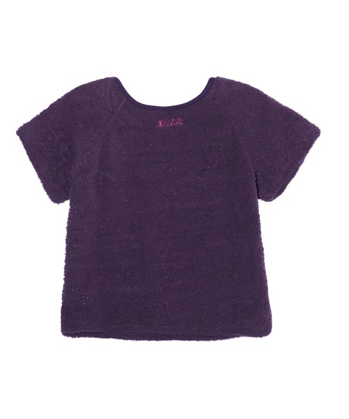 X-girl（エックスガール）の「TELLY CLOTH TEARDROP S/S TOP（Tシャツ/カットソー・レディース・ブラック/オリーブ/パープル・S/M）」の11枚目の写真