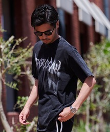 『CavariA/キャバリア』加工半袖Tシャツ