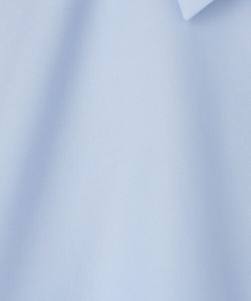 caban（キャバン）の「タイプライターダブルクロス アシンメトリックフリルシャツ（シャツ/ブラウス・レディース・ライトブルー/ホワイト/ネイビー/イエロー・FREE）」の15枚目の写真