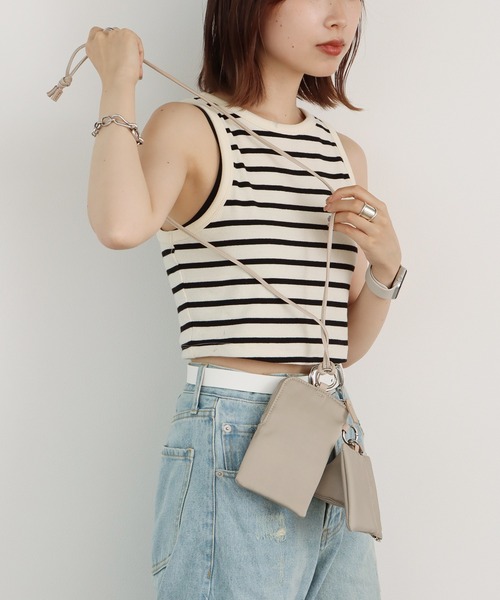 CASSELINI/キャセリーニ トリプルマルチポシェット ミニバッグ（ショルダーバッグ）｜Casselini（キャセリーニ）