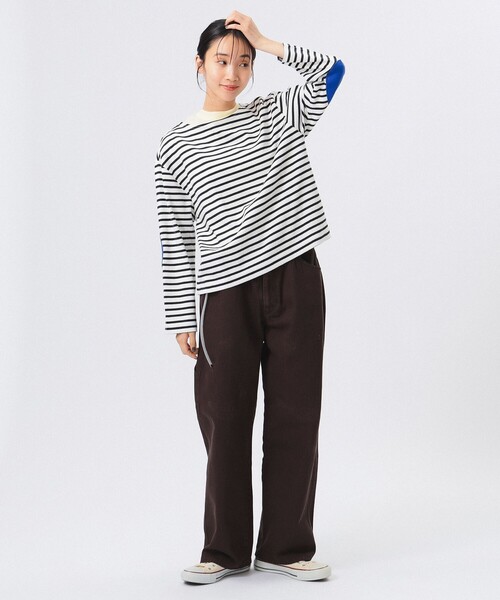 BEAMS BOY（ビームスボーイ）の「エルボーパッチ バスク ロング