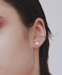 【les bonbon】 medium stud pearl pierce / ミディアム スタッド パール ピアス