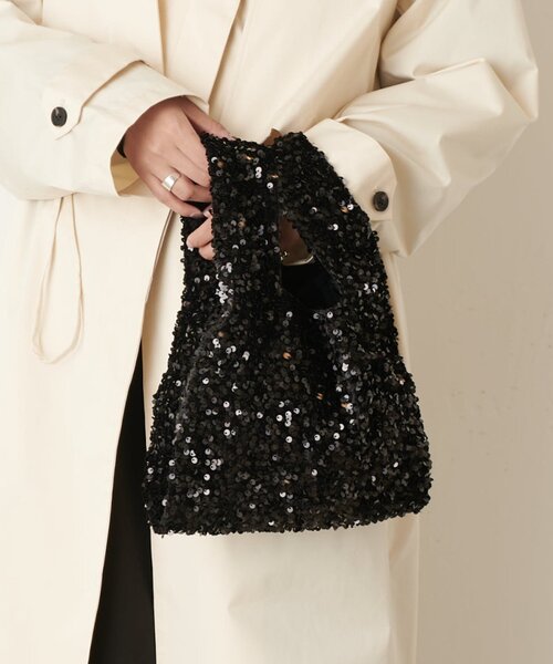 Lui's（ルイス）の「スパンコールバッグ（トートバッグ・レディース・ブラック/グレー・FREE）」の18枚目の写真