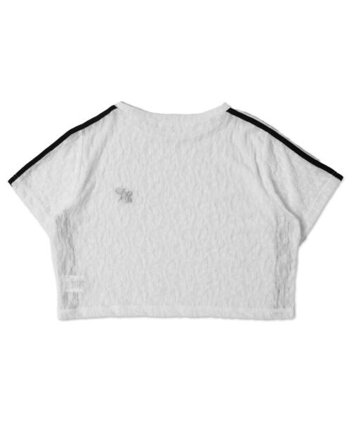 WEGO（ウィゴー）の「WEGO/レースラインT（Tシャツ/カットソー・レディース・ホワイト・FREE）」の5枚目の写真