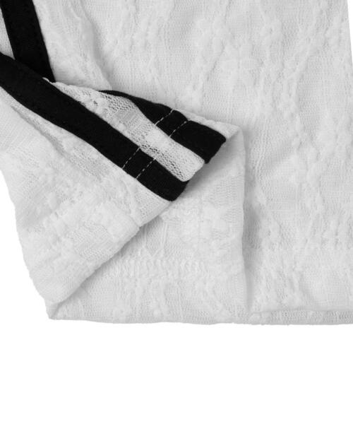 WEGO（ウィゴー）の「WEGO/レースラインT（Tシャツ/カットソー・レディース・ホワイト・FREE）」の3枚目の写真