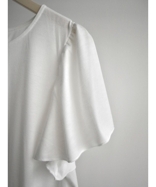 JUMELLE(ジュメロ)の「switch flare cutsew(Tシャツ/カットソー・レディース・ベージュ/ホワイト・FREE)」の5枚目の写真