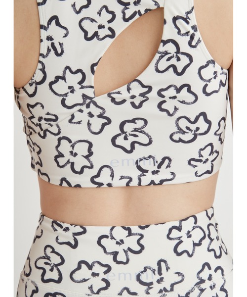 emmi（エミ）の「eco ドローウィングブラトップ（Tシャツ/カットソー・レディース・オフホワイト/ネイビー・1/0）」の19枚目の写真