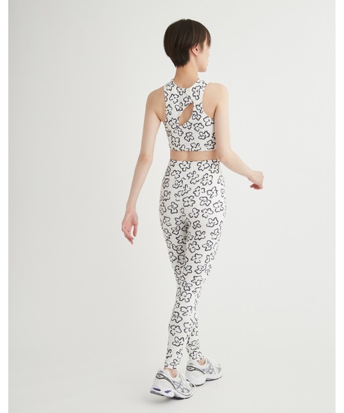 emmi（エミ）の「eco ドローウィングブラトップ（Tシャツ/カットソー・レディース・オフホワイト/ネイビー・1/0）」の8枚目の写真