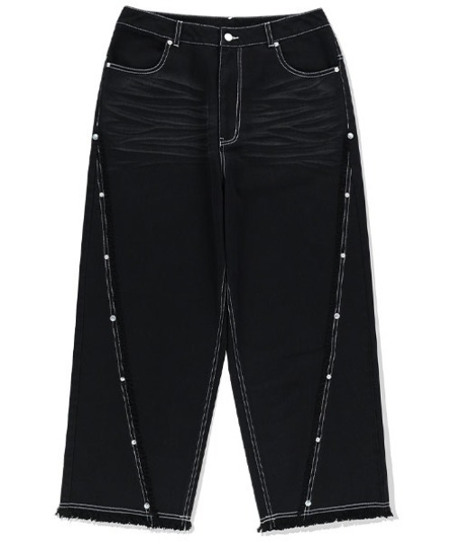 ROMANTIC CROWN（ロマンティッククラウン）の「A'GEM/9 × .kom 『ROMANTIC CROWN/ロマンティック クラウン』 WESTERN WORKPANTS/ウェスタンワークパンツ（その他パンツ・メンズ・カーキ/ブラック・M）」の9枚目の写真