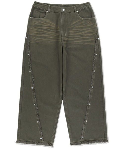 ROMANTIC CROWN（ロマンティッククラウン）の「A'GEM/9 × .kom 『ROMANTIC CROWN/ロマンティック クラウン』 WESTERN WORKPANTS/ウェスタンワークパンツ（その他パンツ・メンズ・カーキ/ブラック・M）」の13枚目の写真