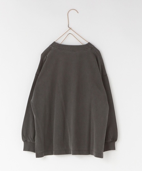 LOWRYS FARM（ローリーズファーム）の「プリントＢＩＧTシャツロングスリーブ　 142528（Tシャツ/カットソー・キッズ・ホワイト/パープル/チャコールグレー/グレー・110cm/120cm/130cm/140cm/150cm）」の5枚目の写真