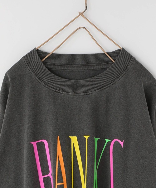 LOWRYS FARM（ローリーズファーム）の「プリントＢＩＧTシャツロングスリーブ　 142528（Tシャツ/カットソー・キッズ・ホワイト/パープル/チャコールグレー/グレー・110cm/120cm/130cm/140cm/150cm）」の6枚目の写真