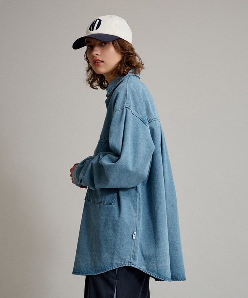 WETTEMPT(ウィテンプト)の「BIG POCKET DENIM SHIRT / ビッグポケットデニムシャツ(シャツ/ブラウス・メンズ・インディゴブルー/ブラック/サックスブルー・MEDIUM/LARGE)」の22枚目の写真