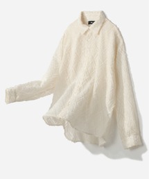 HARE | 【SET UP対応】シアーシャギージャガードシャツ(HARE)(シャツ/ブラウス)