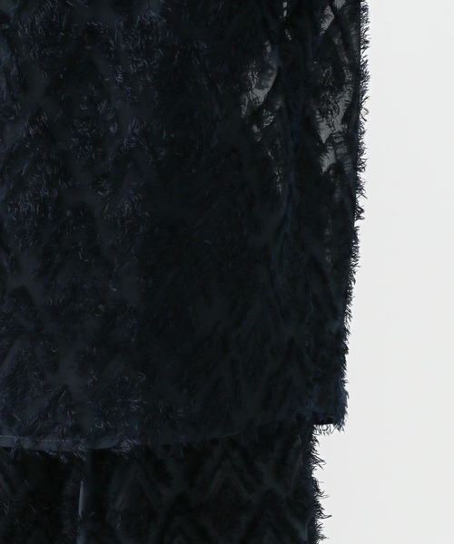 朔*夜様 【ほぼ未使用】HARE シアーシャギージャガードシャツ / パンツ　セ 朔*夜様 【ほぼ未使用】HARE シアーシャギージャガードシャツ / パンツ