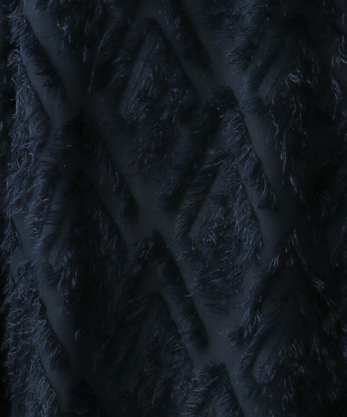 HARE（ハレ）の「【SET UP対応】シアーシャギージャガードシャツ(HARE)（シャツ/ブラウス・メンズ・ブルー/ブラック/ホワイト・FREE）」の11枚目の写真