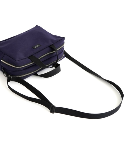 STANDARD SUPPLY(スタンダードサプライ)の「スタンダードサプライ / SIMPLICITY シンプリシティ / 2R SQUARE POUCH L 2ルームスクエアポーチL(ハンドバッグ・レディース・グレー/ダークパープル/ブラック/ダークネイビー/グリーン/サンドベージュ/モカ/ブルー/チャコールグレー/レッド/マスタード・FREE)」の20枚目の写真