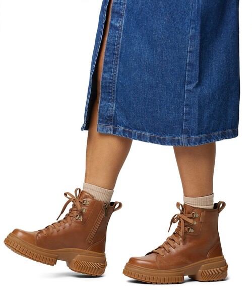 防滑 防水 SOREL／レディース オーエヌエーアベニュー ブーツ レース