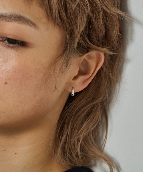 【SV】スモールドロップフ―プピアス（ピアス（両耳用））｜ROZY（ロージィー）