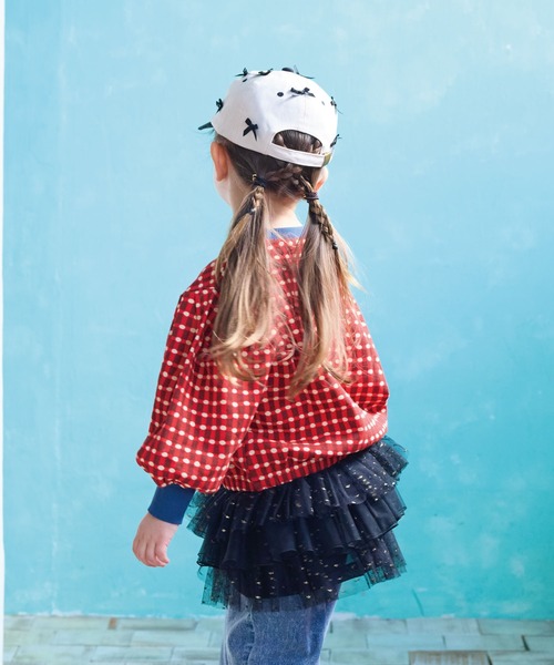GRIN BUDDY(グリンバディ)の「【GRIN BUDDY】別注 NY Ribbon Cap(キャップ・キッズ・グリーン/ブラック・52/54)」の18枚目の写真
