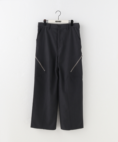 未使用 JIEDA DRAPING OVER SLACKS 24AW スラックス セール】【JIEDA / ジエダ】DRAPING OVER SLACKS（その他パンツ