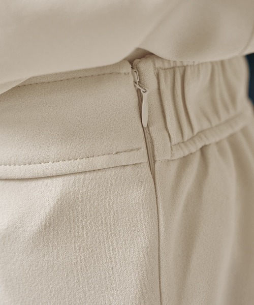 STYLE DELI（スタイルデリ）の「【匠ジョーゼット】サイドベンツロングスカート（スカート・レディース・ホワイト・M2/M1/S2）」の7枚目の写真