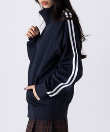 SETUP7（セットアップセブン）の「雑誌 『FUDGE』11月号にて掲載！【United Athle】7.0オンス スムース ラグランスリーブ トラックジャケット ダブルジップ スタンドネック  1901（ジャージ）」