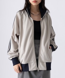 SETUP7（セットアップセブン）の「雑誌 『FUDGE』11月号にて掲載！【United Athle】7.0オンス スムース ラグランスリーブ トラックジャケット ダブルジップ スタンドネック  1901（ジャージ）」