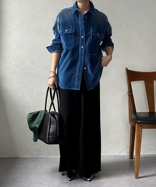 DouDou（ドゥドゥ）の「トリアセマーメイドスカート（スカート・レディース・ブラック/ライトグレー/キャメル・FREE）」の22枚目の写真