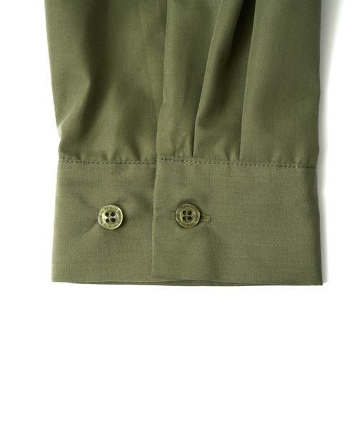 Nora Lily（ノラリリー）の「【Nora Lily】Rope Tape Shirt (UNISEX)（シャツ/ブラウス・メンズ・ブラック/カーキ/ライトブルー/ボルドー・FREE）」の8枚目の写真