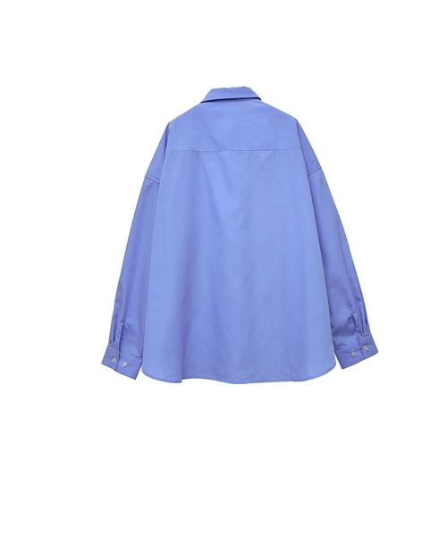 Nora Lily（ノラリリー）の「【Nora Lily】Rope Tape Shirt (UNISEX)（シャツ/ブラウス・メンズ・ブラック/カーキ/ライトブルー/ボルドー・FREE）」の16枚目の写真