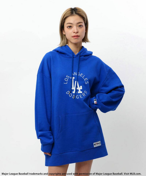 BACK TO THE FIELD（バック トゥー ザ フィールド）の「【MLB】サークルロゴフーディー（パーカー・レディース・ブラック/レッド/グレー/ブルー・FREE）」の11枚目の写真