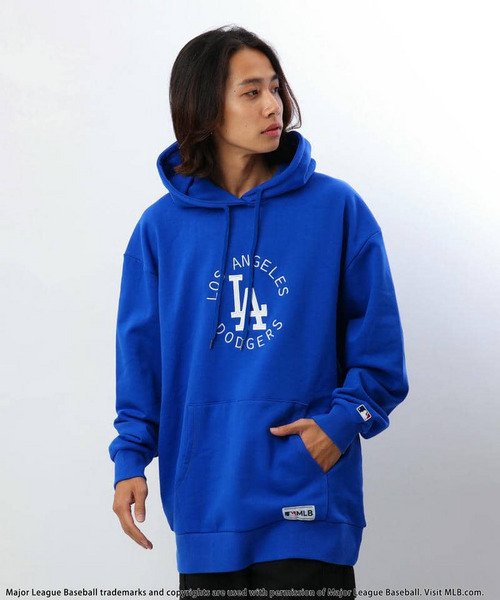 BACK TO THE FIELD（バック トゥー ザ フィールド）の「【MLB】サークルロゴフーディー（パーカー・レディース・ブラック/レッド/グレー/ブルー・FREE）」の12枚目の写真