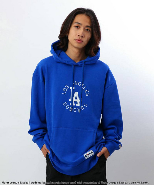 BACK TO THE FIELD（バック トゥー ザ フィールド）の「【MLB】サークルロゴフーディー（パーカー・レディース・ブラック/レッド/グレー/ブルー・FREE）」の13枚目の写真