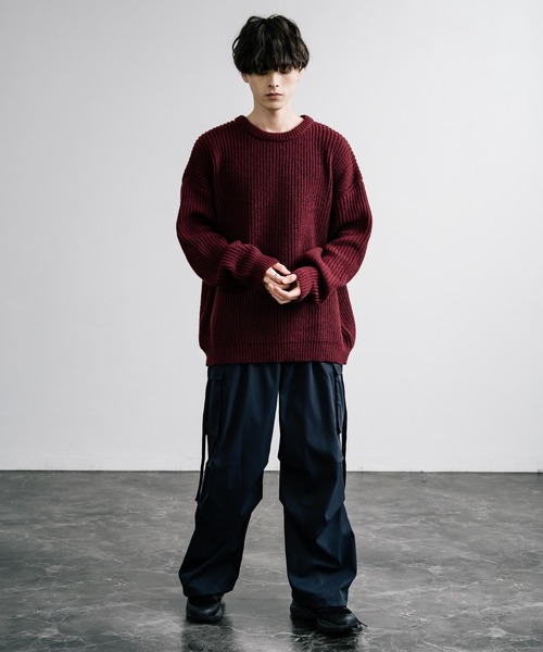 ピノ　セーター　パンツ HI FI FNK】Bout Double Zipper Pants