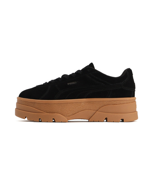 PUMA(プーマ)の「PUMA プーマ ウィメンズ リヴォ スウェード スニーカー(スニーカー・レディース・ブラック・22.0cm/23.5cm/23.0cm/22.5cm/25.0cm/24.5cm/24.0cm/25.5cm/26.0cm)」の1枚目の写真