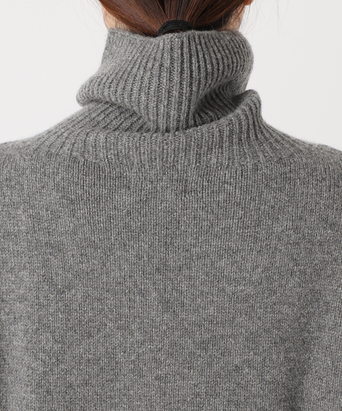 ISLAND TIDES/アイランドタイド】ラムズウールタートルネック（ニット